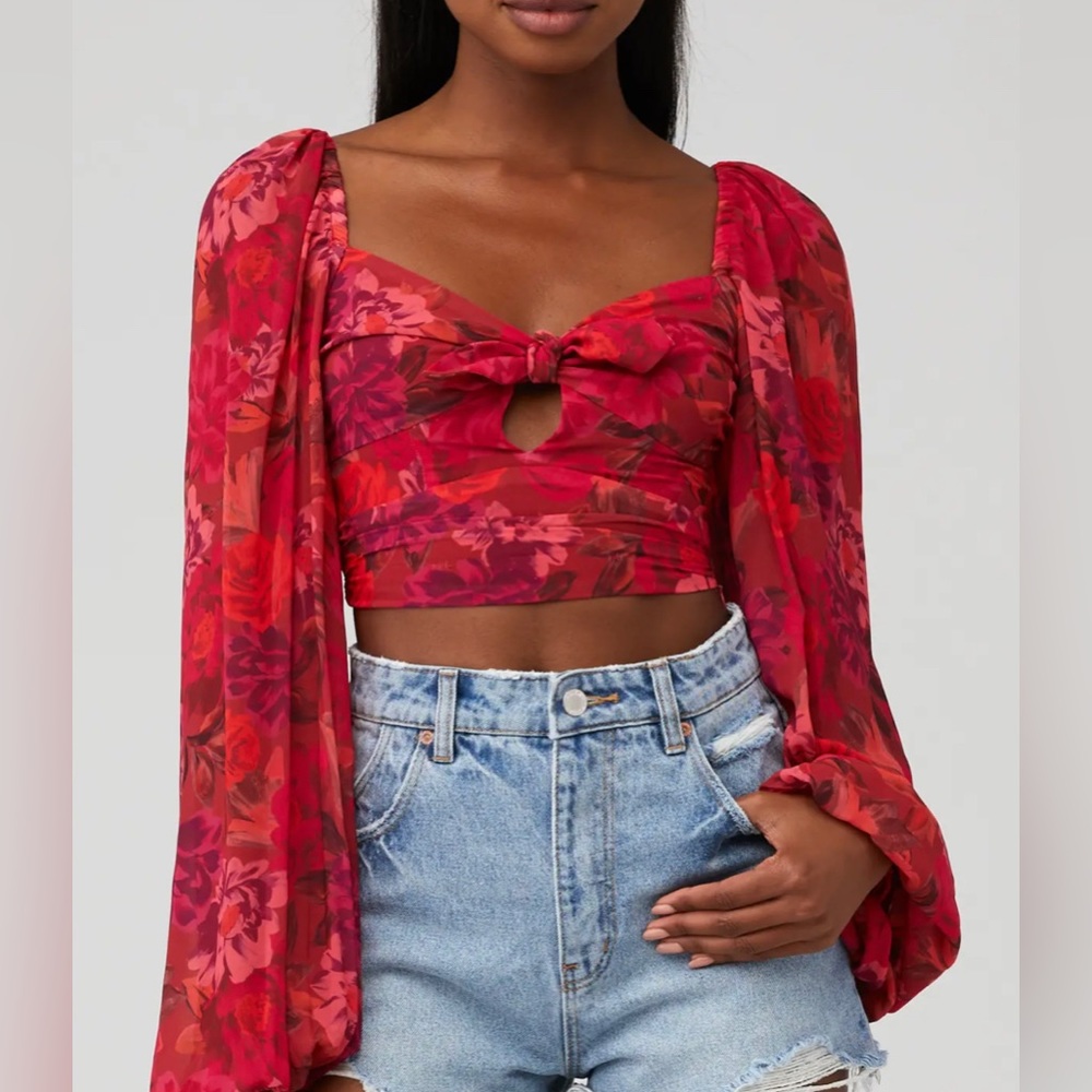 For Love and Lemons red top